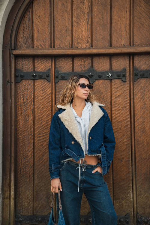 Denim Trench