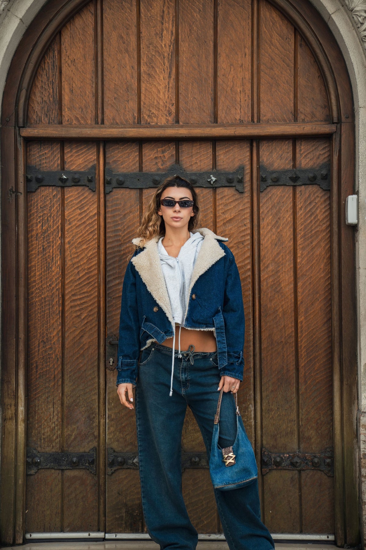 Denim Trench