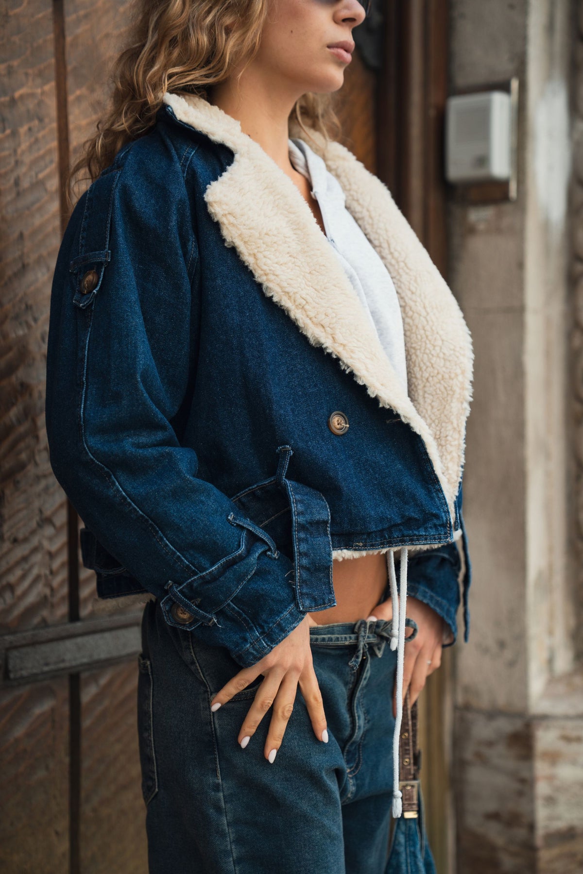 Denim Trench
